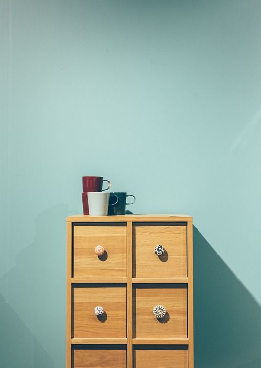 最小 家具 抽屉 杯子 内部的 设计 粉彩 家具 家具 家具
