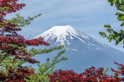 山 景观 日本人 自然 场景 火山 看法 旅行 天空 日本