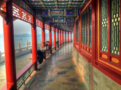 走廊 北海 寺庙 故宫 北京 中国 结构 地标 建造 架构设计