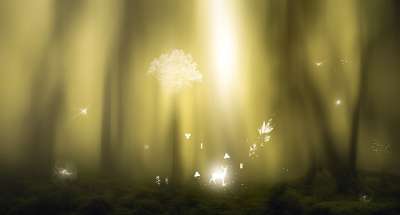 鹿 超现实的 幻想 景观 梦 创造力 艺术 神秘 森林 神奇