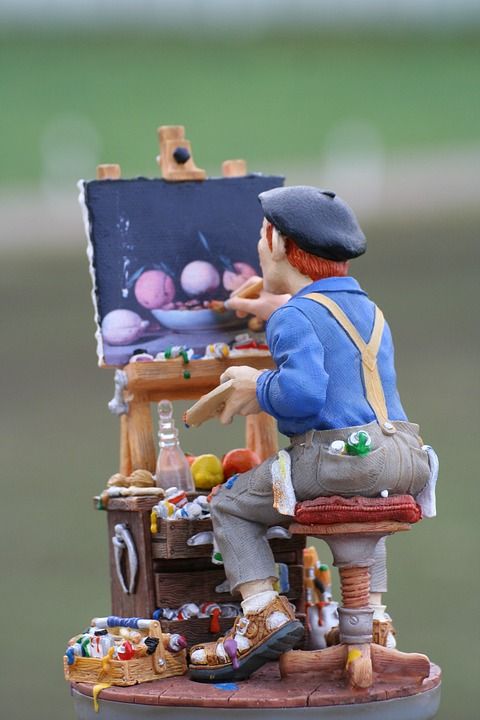 艺术家 画家 图片 画笔 艺术 绘画 颜色 作画 调色板
