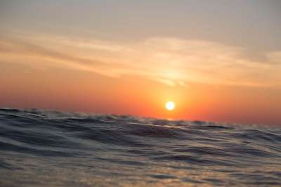 日落 海洋 海 开放水域 外海 海景 夕阳 黄昏 暮 地平线
