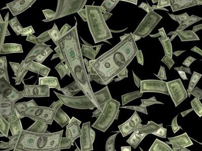 美元 飞行 概念 商业 钱 现金 货币 成功 金融 财富
