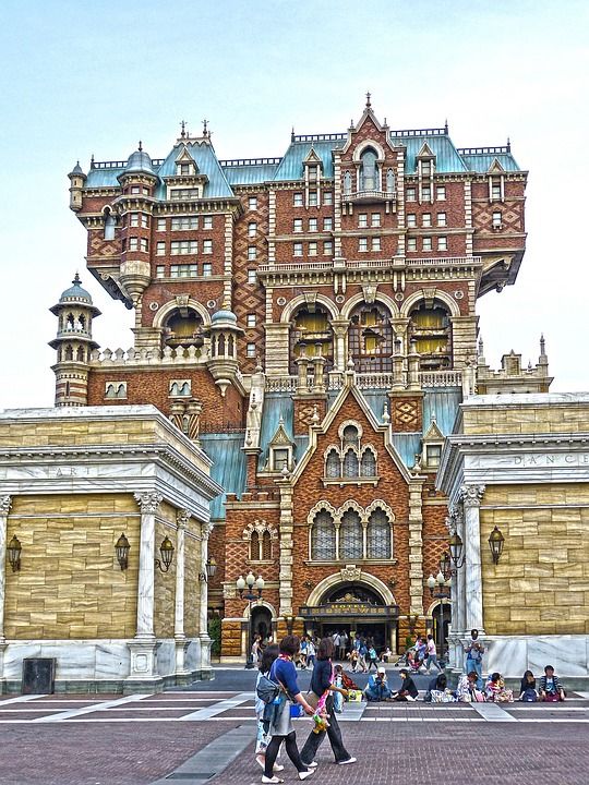 日本 东京 结构 建造 迪斯尼海洋 旅游 颜色 游客 假期