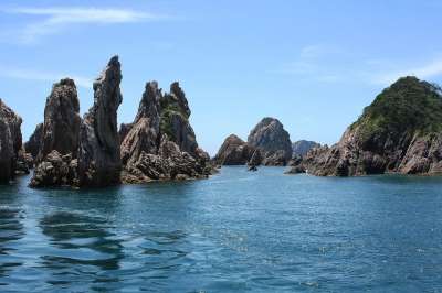 海洋 岩石 克里夫 山脉 水 景观 大自然 旅行目的地 旅游景点