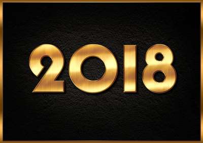 西尔维斯特 新的一年的一天 问候卡 在今年 新年除夕 金子 高贵