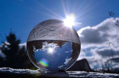 玻璃球 子弹 太阳 光 天堂 照明心情 阳光 情绪 冬天 景观