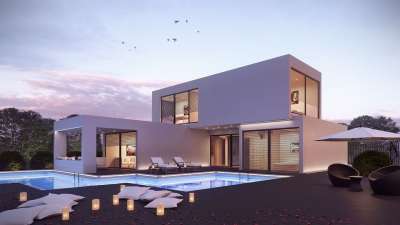 建筑学 使成为 外部的 设计 Photoshop 3D 3Dsmax