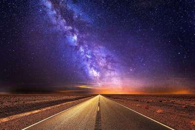 路 高速公路 乡村小路 银河系 天堂 星星 旅行 假期 小路