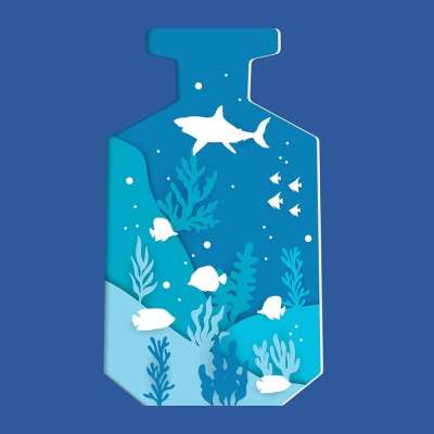 海 剪纸 水 鱼 水下 钓鱼 自然 潜水 河