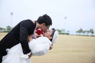 创意 搞笑 婚纱