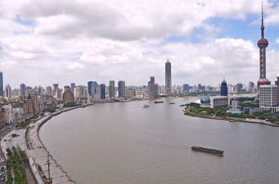 上海 天空 建筑 街道 外滩 风景 高楼 黄浦江 东方明珠