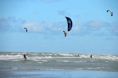 海 海滩 斯特拉海滩 Hauts De France 度假村 砂