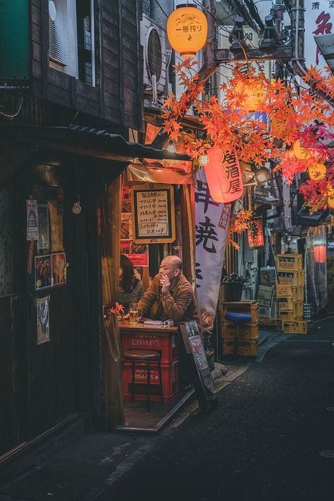 街道 城市 日本 黄昏 新宿 街道 街道 街道 城市 城市