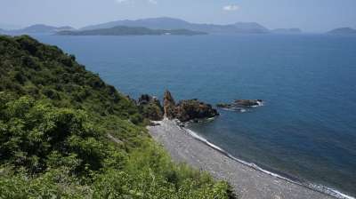 Binhba 岛 大海 海 国家 沙 漂亮 海浪 塔希提岛