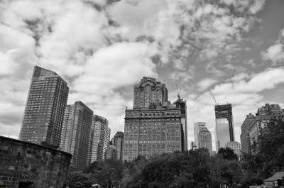 纽约 城市 建造 塔 结构 城市的 曼哈顿 摩天大楼 城市景观