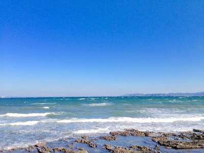 大海 蓝天 碧海 礁石 沙滩 石头 热带 异国情调 假期 夏
