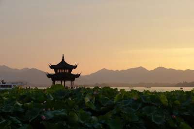 日落 中国 宝塔 莲花 莲花 莲花 莲花 莲花 莲花