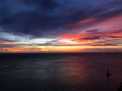 日落 浪漫的 温暖的 爱 生活 平静的 心脏 蓝 景点 普吉岛