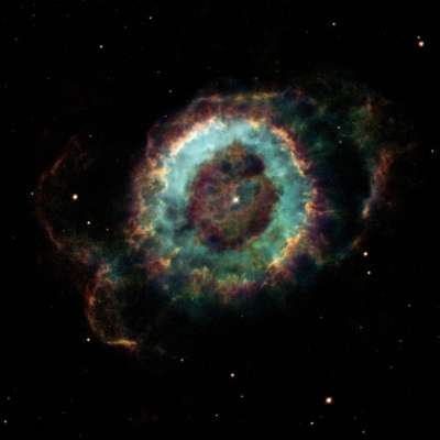 Ngc 6369 行星状星云 星座蛇熊 星空 空间 宇宙 夜空