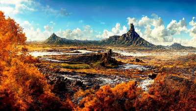 大自然壁纸 自然壁纸 高清壁纸 景观 幻想风景 幻想 风景插画