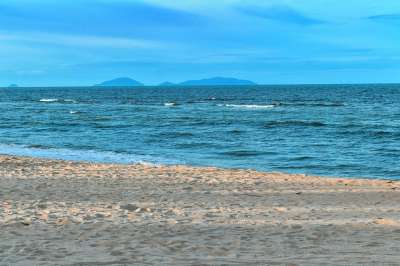 蓝色的大海 沙 海洋 水 海浪 自然 天空 夏天 旅行 热带