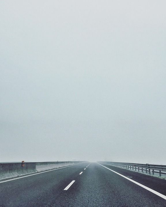 路 街道 天空 云 桥 蓝色的街道