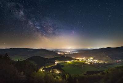 银河系 夜晚 景观 星空 星星 宇宙 天堂 星系 天文学