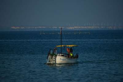 大海 船 钓鱼