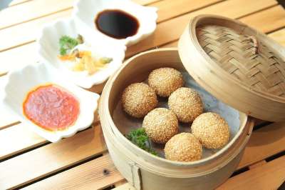 亚洲食品 点心 美食 大豆 烹饪 蒸熟 传统的 中国 饺子