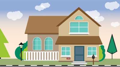 房子 家 建造 结构 住房 小屋 设计 房子里的插图 家里的插图