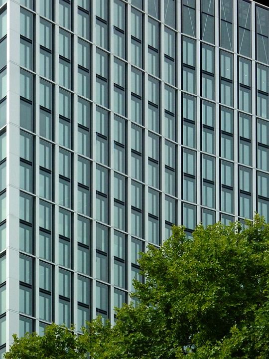 摩天大楼 玻璃窗 建造 正面 结构 高楼 高层建筑 窗户