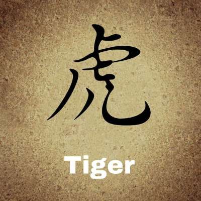 中国人 人物 背景 老虎