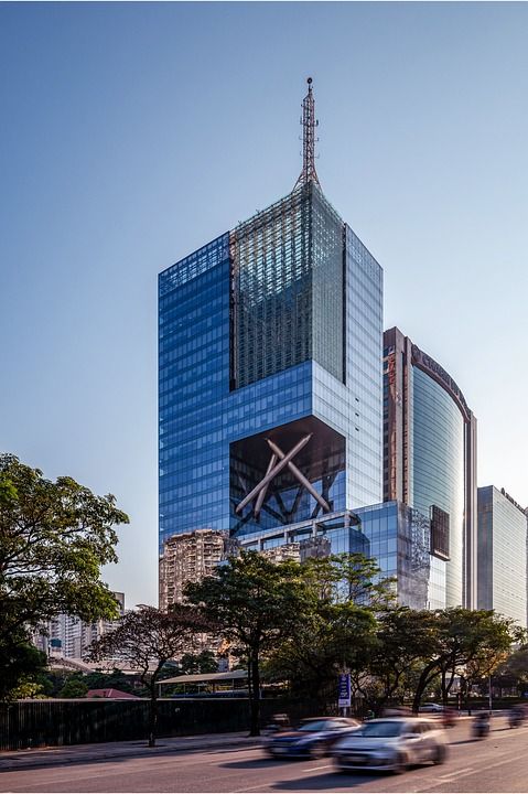 河内 建筑物 城市 路 车辆 交通 大街 汽车 摩天大楼