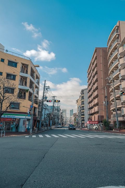 神户 大海 蓝天 Kobe 蓝天白云 天空 清新 Sea
