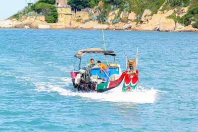 海洋 海岛 岛屿 渔船 大海 Ocean Island