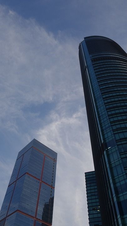 建筑 高楼 高层建筑 摩天大楼 辛多林 大韩民国 天空