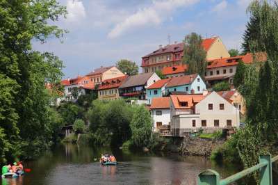 捷克克鲁姆洛夫 捷克共和国 Krumlov 中世纪 东欧 布拉格