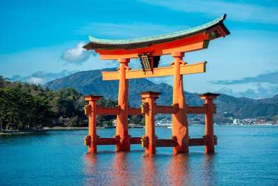 广岛 日本 日本人 地标 结构 旅行 旅游 世界 遗产 公园