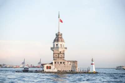 伊斯坦堡 贫民窟 火鸡 旅游 土耳其 日落 渡船 渡轮 港口