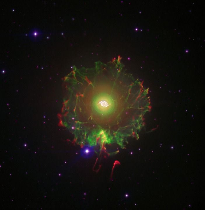 猫眼星云 Ngc 6543 行星状星云 星座龙 星空 空间 宇宙
