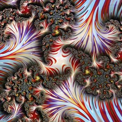 分形的 装饰 插图 有色 背景 质地 幻想 现代的 充满活力