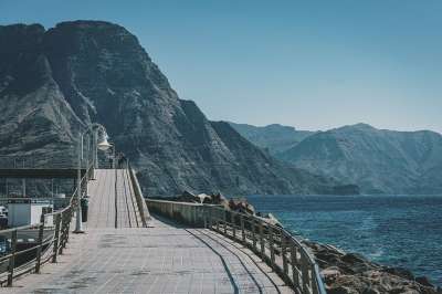 长廊 大加那利岛 岛 加埃特 海 景观