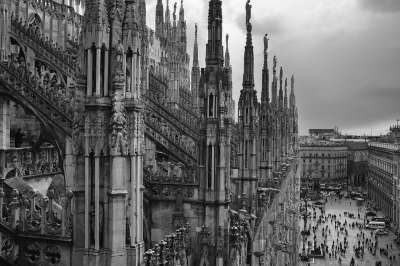 Duomo Di Milano Minaret Duomo Milan