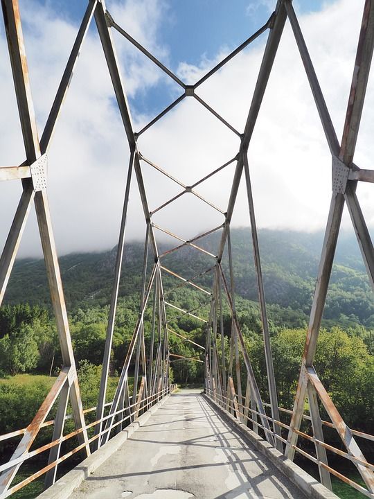 桥 路 山 建筑学 去旅行 流动 交通 水 小路 天堂