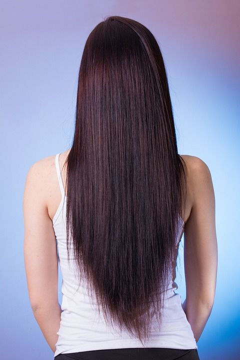 美丽 女性 后视图 年轻的成年人 成人 美丽的人 黑色 黑色的头发