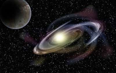 星云 空间 行星 星系 夜晚 幻想 平面设计 形象的 设计