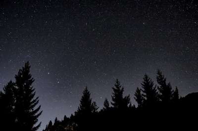 夜晚 星星 星空 夜空 天堂 晚安 长期接触 黑暗的 星光