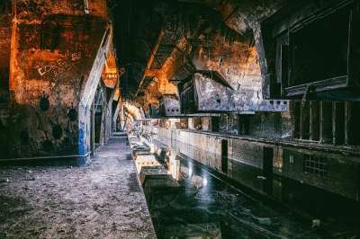 废弃的地方 工厂 大厅 Pforphoto 行业 建造 气氛