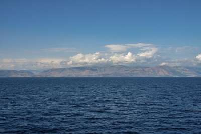 大海 爱奥尼亚海 科孚 科孚岛 希腊 假期 夏天 海 地中海